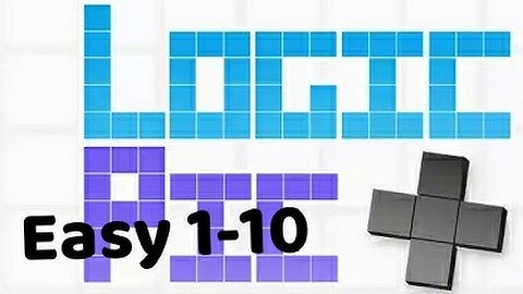 Logic pic + walkthrough easy level 1-10