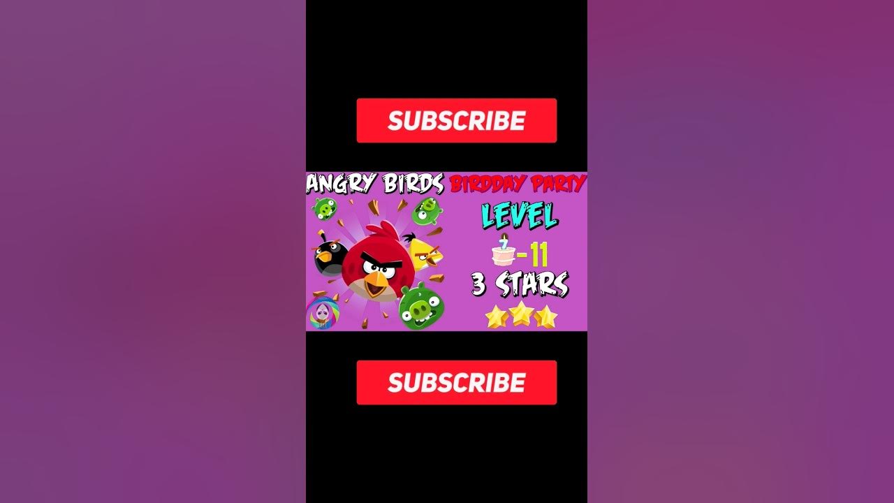 Angry Birds Birdday Party Birdday 5 Cake 7 11 Walkthrough 3 Stars 2x Speed YouTube angry-birds-birdday-party-birdday-5-cake-7-11-walkthrough-3-stars-2x-speed-youtube