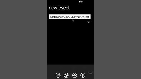 Mehdoh mention @ autocomplete (twitter client for wp7.5 mango)
