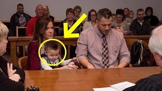 They decided to adopt a child, what the boy did in the courtroom... everyone just froze!