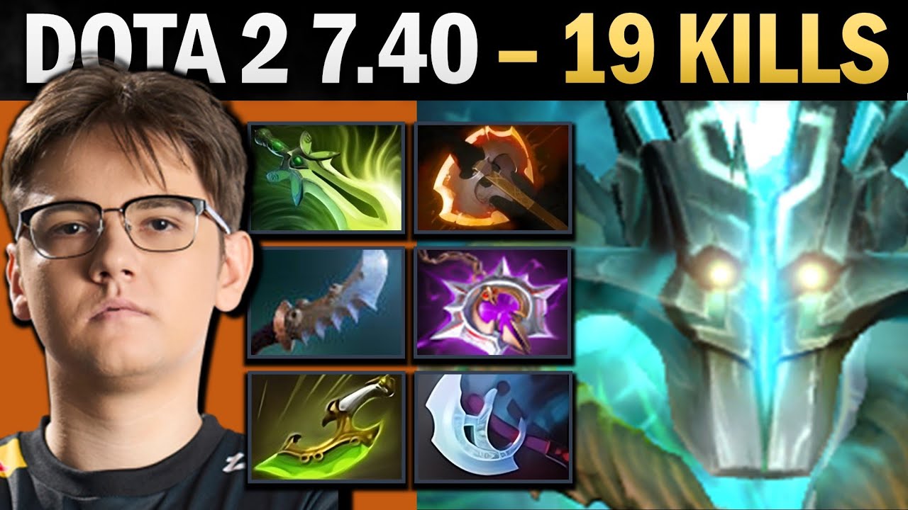 Джаггернаут, профессиональный керри с 1000 GPM и 19 убийствами — геймплей Dota.