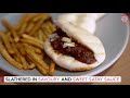 Halal smoked sliders at Yishun