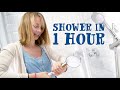 FITTING A SHOWER FOR THE FIRST TIME | Shower in an hour... can she do it?