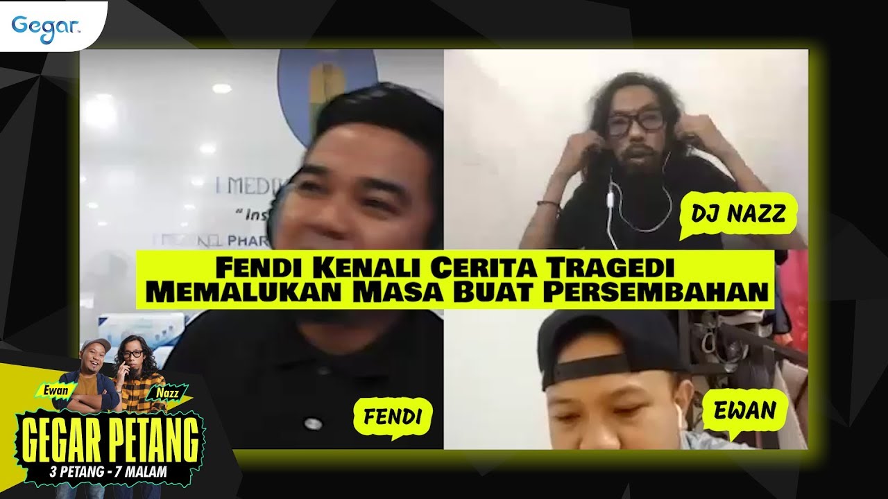Gegar Petang Bersama Fendi Kenali Youtube