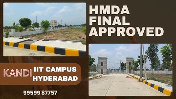 🔥 HMDA & RERA Approved Open Plots @ Kandi IIT Campus | Patancheru Mumbai Highway | Investment 2025