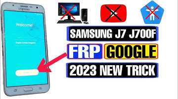 Samsung Galaxy J7 FRP Bypass 2023 | Samsung J7 FRP Bypass | Samsung J7 Google Bypass 2023 |