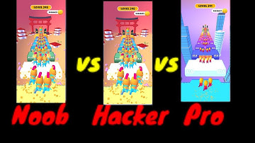 NOOB vs PRO vs HACKER - Arrow fest Hack All Levels GamePlay#games #memes #funny
