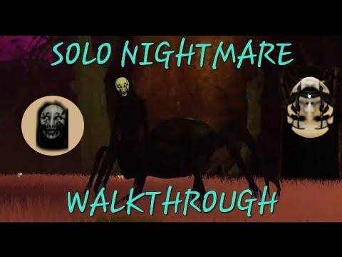 Roblox - The Mimic Revamp - Chapter 4 - Nightmare Solo Full Gameplay 