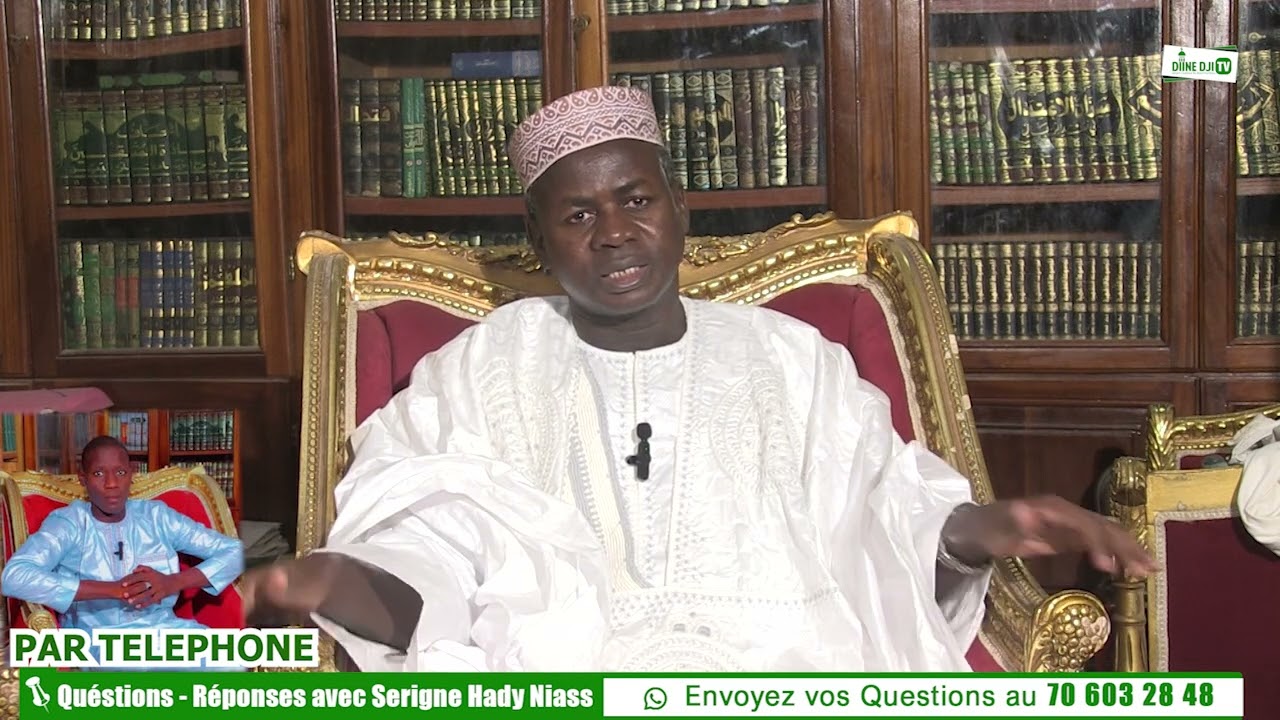 QUESTION REPONSE DU DIMANCHE 21 JANVIER 2024 AVEC SERIGNE HADY NIASS ET CHEIKH AHMAD TIDIANE DIOP