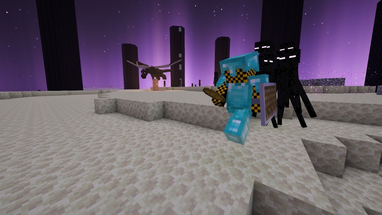 마인크래프트 1.21.11 엔더 드래곤 잡기