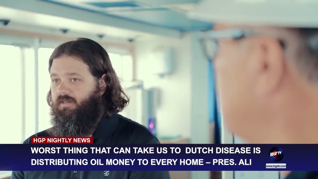 WORST THING THAT CAN TAKE US TO  DUTCH DISEASE IS DISTRIBUTING OIL MONEY TO EVERY HOME – PRES  ALI