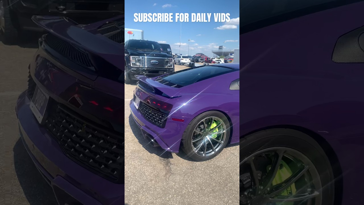 The Color Combo On This Audi R8😮‍💨 