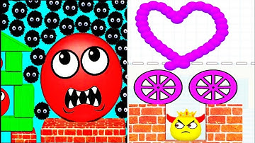 Drwa to Smash Puzzle Game VS Hide Ball Brain Teaser Logic Puzzle Games ||