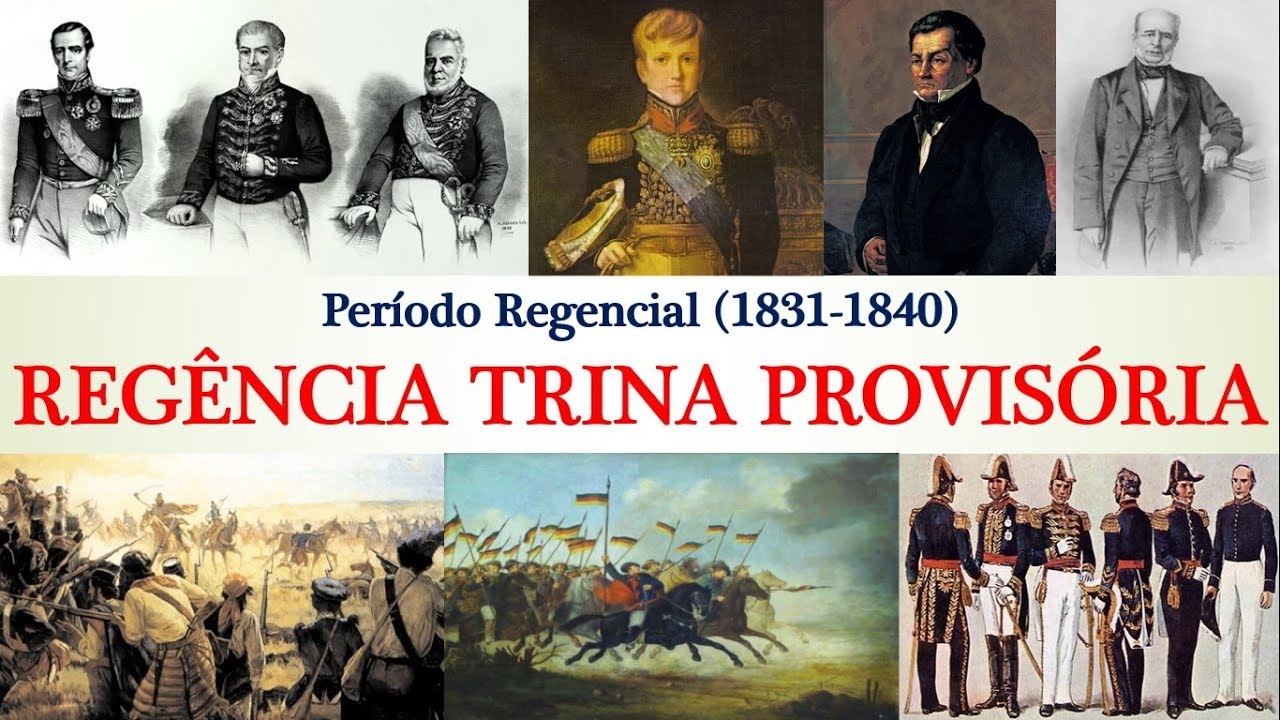 História do Brasil - Período Regencial (1831-1840) - Aula 01 - Regência ...