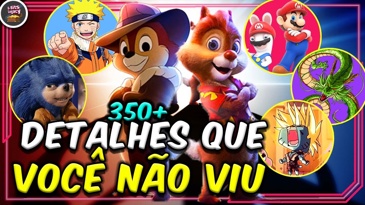 TODOS os EASTER EGGS de TICO E TECO Defensores da Lei 