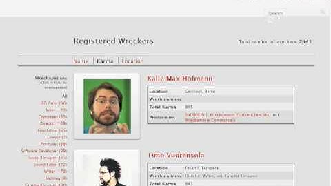 WSA 2009: Wreck a Movie