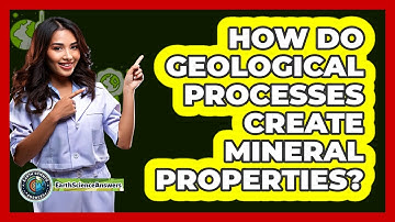 How Do Geological Processes Create Mineral Properties? - Earth Science Answers