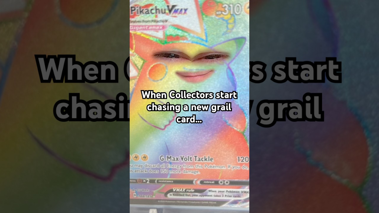 Когда коллекционеры покемонов начинают гоняться за новой картой 💀