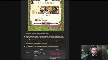 FFXIV ARR: Patch 2.5 Preliminary Notes Overview & Thoughts