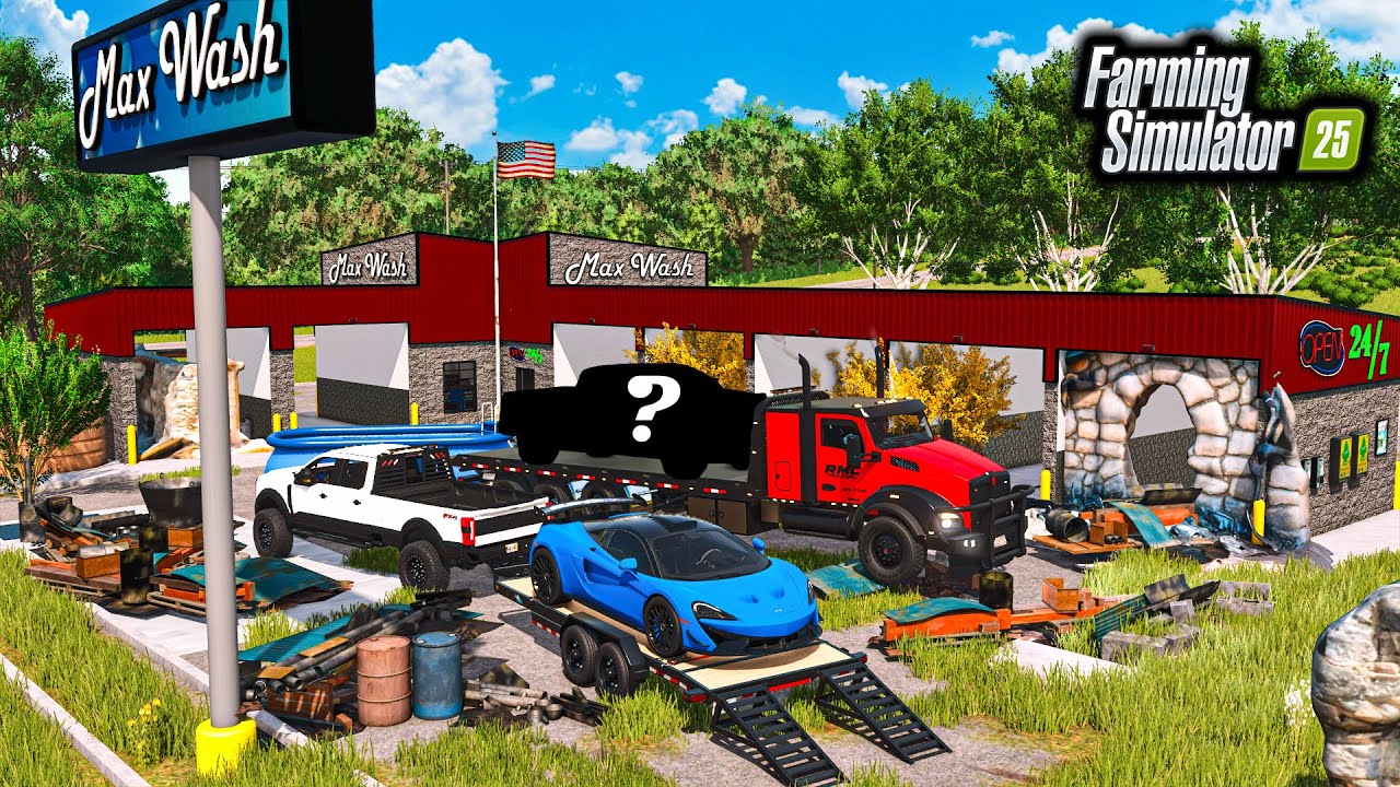 I BOUGHT AN ABANDONED CAR WASH AND FOUND THIS... | $799,999 RARE FIND | FS25