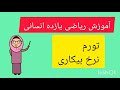 تورم نرخ بیکاری
