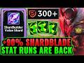 90% Shardblade Pyke: Stat Runs Are Back - Ridiculous RNG | League Arena Gameplay