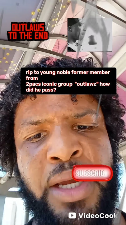 rest in power to noble from 2pacs outlaws, urgent message🚨 #2pac #icons #90s #rip