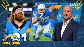 Joey Bosa Restructures Contract \& Hayden Hurst Signs with Chargers | BOLT BROS