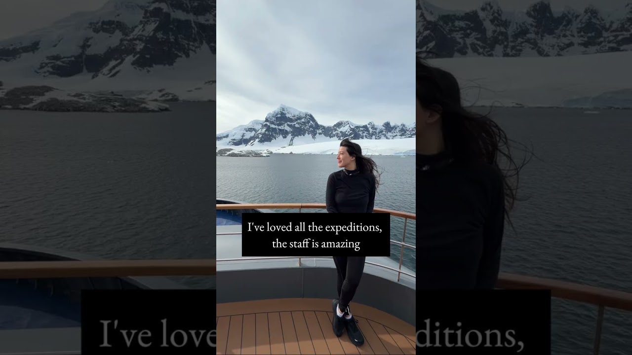Before and After in Antarctica, with Dots on a Map
