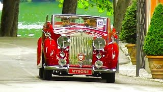 Mighty MAHARAJA'S Dazzling ROLLS ROYCE Cars - Villa d'Este 2023 | Silver Wraith, Ghost, Phantom