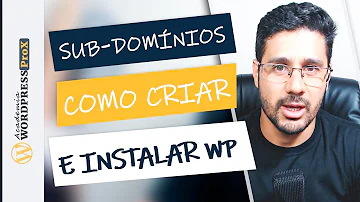 Como ter subdomínio?