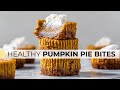 MINI PUMPKIN PIES | easy, healthy, & homemade recipe