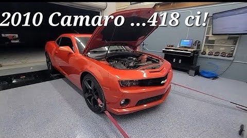 2010 Camaro 418 CI, Kooks headers, high flow cats, corsa catback,  rotofab, E85, custom cam. Dyno!
