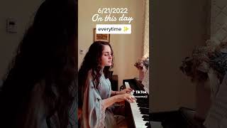 Download Lagu ONE YEAR AGO! Everytime by Britney Spears Cover - Noor Marji #shorts MP3