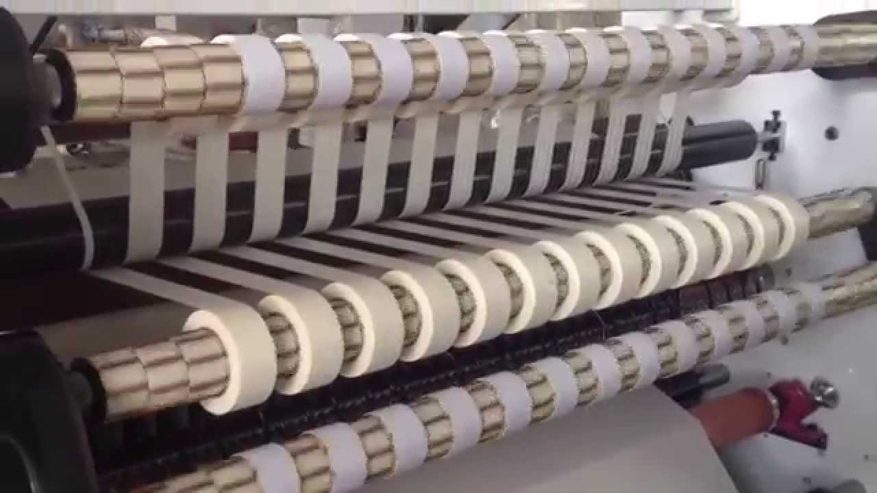 Automatic Masking Tape Cutting Machine (FURIMACH) YouTube