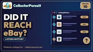 CollectorPursuit Tutorial: Listing History