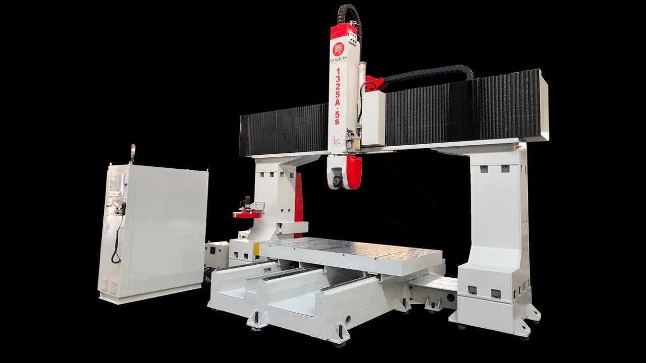 Shandong CHENcan 5 axis CNC Router machine milling phenolic board insulation pipe