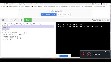 Yukz Ngoding Python!!! Algoritma Membuat Pola Barisan Deret Aritmatika