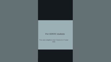 how to get your degree or master degree before time by IGNOU