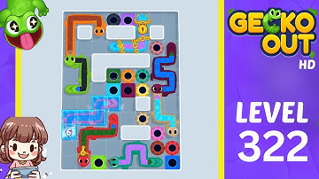 Gecko Out Level 322 Solution Walkthrough