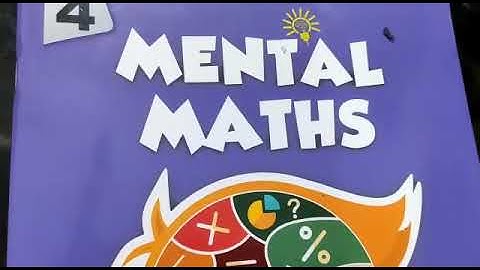 STD IV,  MENTAL MATHS,  REVISION