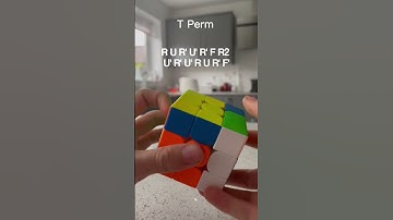 PLL Tutorial 1: T Perm #shorts