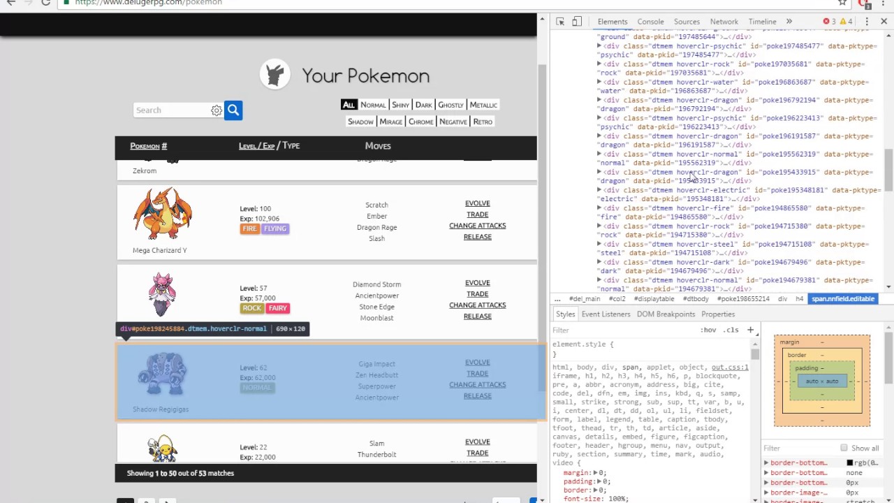 how to hack pokemon in delugerpg within a few minutes - YouTube