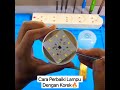 Cara Perbaiki Lampu Led Dgn Korek Api🔥#perbaikan #tips_and_tricks #mudah