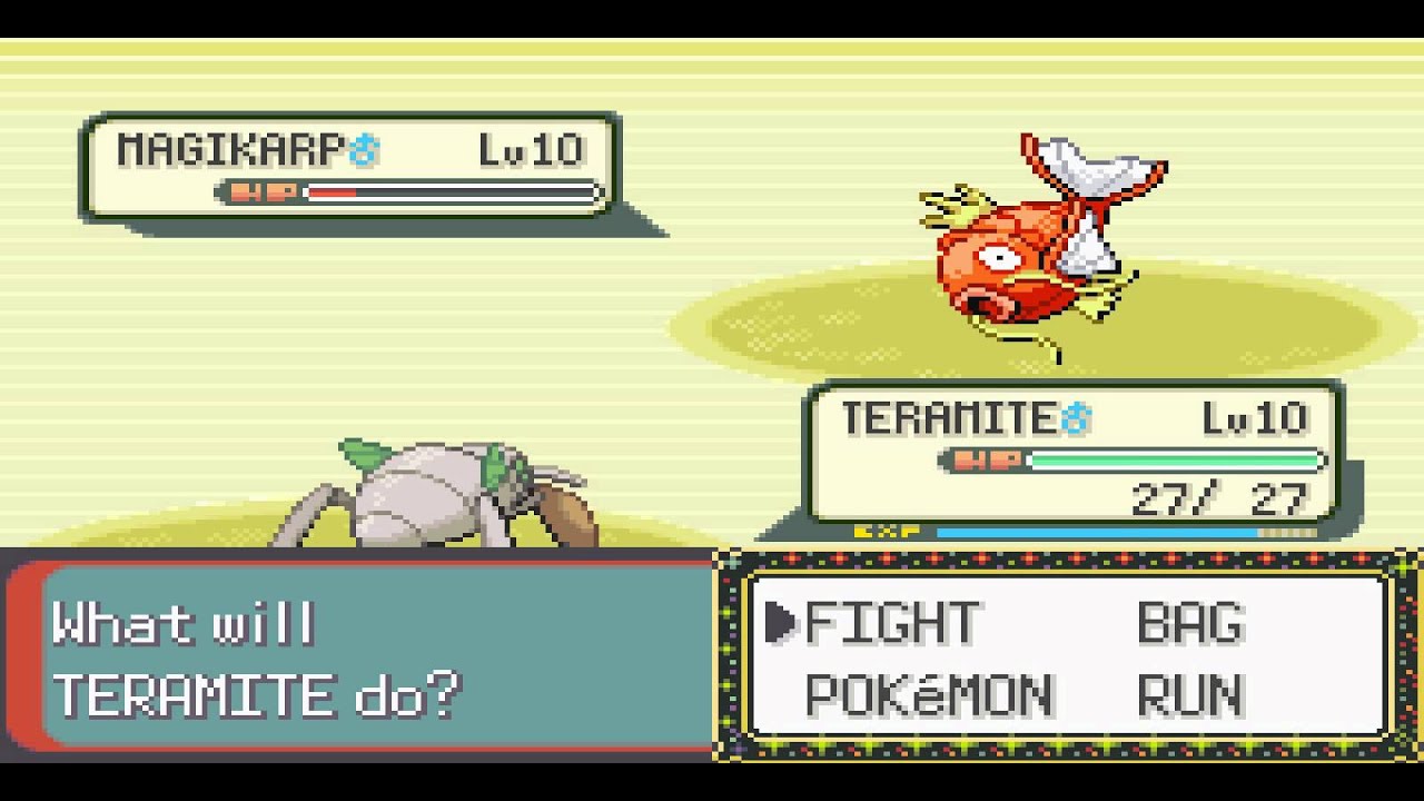 Pokemon Getting Help Let's Play Pokemon Emerald part 8: We get help from an old guy - YouTube