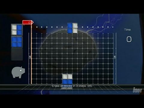 Lumines Supernova PlayStation 3 Gameplay - Mission Mode