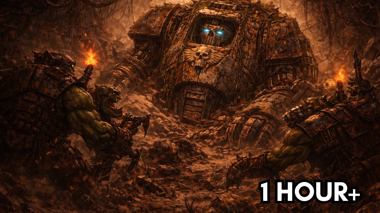 When Orks Find A Dreadnought That's Been Buried For 4,000 Years in Warhammer 40K | WH40K Lore