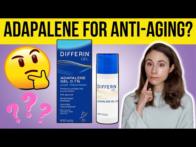 Adapalene gel for anti-aging? 🤔 Dermatologist @DrDrayzday class=