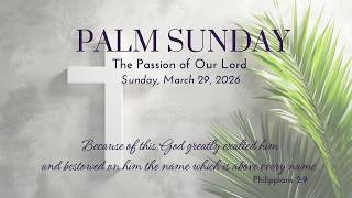 Palm Sunday