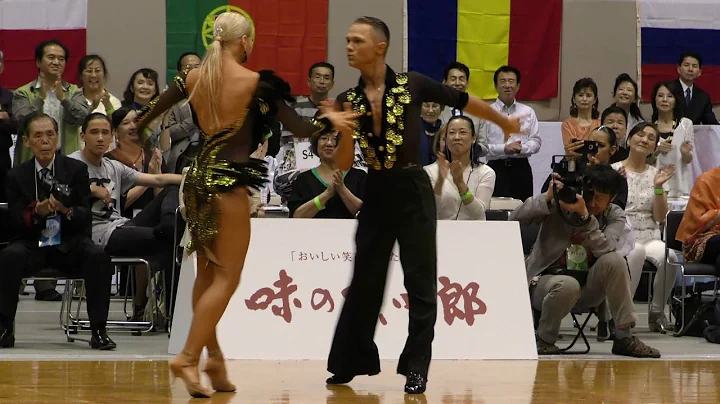 4K 2016 WDSF Open Youth Latin in Japan | Denis Gudovsky - Megija Dana Morite, LAT | Final Solo JIVE